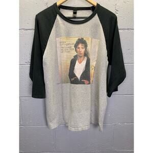Bruce Springsteen Darkness on the Edge of Town Raglan T-shirt Large